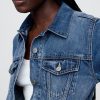 Jeansjacke mit Symbol
