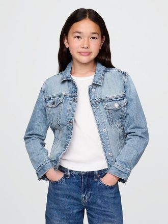 Jeansjacke mit Symbol für Kinder