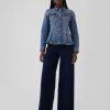 Jeansjacke mit tailliertem Schnitt Jeansjacke mit tailliertem Schnitt