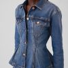 Jeansjacke mit tailliertem Schnitt Jeansjacke mit tailliertem Schnitt