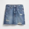 Jeansrock mit hohem Bund für Kinder Jeansrock mit hohem Bund für Kinder