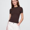 Jersey-T-Shirt aus dicht gestricktem Jersey Jersey-T-Shirt aus dicht gestricktem Jersey