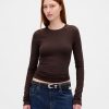 Jersey-T-Shirt aus dicht gestricktem Jersey Jersey-T-Shirt aus dicht gestricktem Jersey