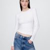 Jersey-T-Shirt aus dicht gestricktem Jersey Jersey-T-Shirt aus dicht gestricktem Jersey