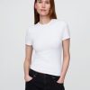 Jersey-T-Shirt aus dicht gestricktem Jersey Jersey-T-Shirt aus dicht gestricktem Jersey
