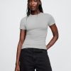 Jersey-T-Shirt aus dicht gestricktem Jersey Jersey-T-Shirt aus dicht gestricktem Jersey