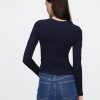 Jersey-T-Shirt aus dicht gestricktem Jersey Jersey-T-Shirt aus dicht gestricktem Jersey