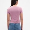 Jersey-T-Shirt aus dicht gestricktem Jersey Jersey-T-Shirt aus dicht gestricktem Jersey