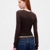 Jersey-T-Shirt aus dicht gestricktem Jersey Jersey-T-Shirt aus dicht gestricktem Jersey