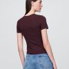 Jersey-T-Shirt aus dicht gestricktem Jersey Jersey-T-Shirt aus dicht gestricktem Jersey