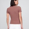 Jersey-T-Shirt aus dicht gestricktem Jersey Jersey-T-Shirt aus dicht gestricktem Jersey