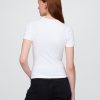 Jersey-T-Shirt aus dicht gestricktem Jersey Jersey-T-Shirt aus dicht gestricktem Jersey