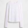 Jersey-T-Shirt aus dicht gestricktem Jersey Jersey-T-Shirt aus dicht gestricktem Jersey