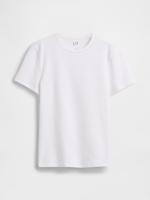 Jersey-T-Shirt aus dicht gestricktem Jersey Jersey-T-Shirt aus dicht gestricktem Jersey