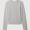 Jersey-T-Shirt aus dicht gestricktem Jersey Jersey-T-Shirt aus dicht gestricktem Jersey