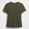 Jersey-T-Shirt aus dicht gestricktem Jersey Jersey-T-Shirt aus dicht gestricktem Jersey