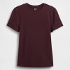 Jersey-T-Shirt aus dicht gestricktem Jersey Jersey-T-Shirt aus dicht gestricktem Jersey