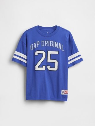 Jersey-T-Shirt mit Logo für Kinder