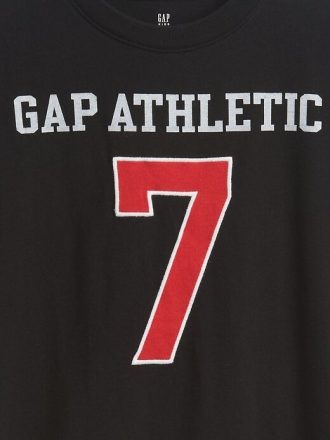 Jersey-T-Shirt mit Logo für Kinder
