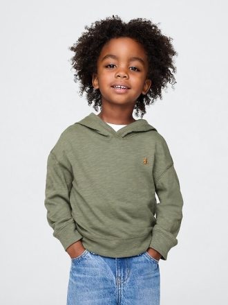 Kapuzen-T-Shirt aus Bio-Baumwolle für Babys und Kleinkinder