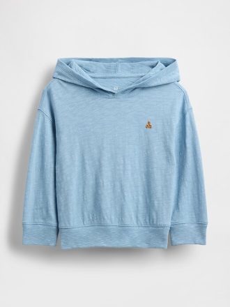 Kapuzen-T-Shirt aus Bio-Baumwolle für Babys und Kleinkinder