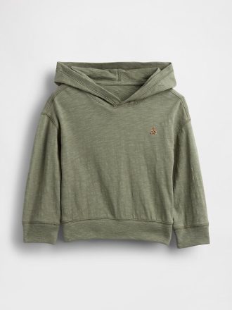 Kapuzen-T-Shirt aus Bio-Baumwolle für Babys und Kleinkinder