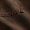 Kariertes Canvas-Denim-Overshirt Kariertes Canvas-Denim-Overshirt