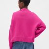 Kastenförmiger Pullover mit V-Ausschnitt für Kinder
