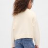 Kastenförmiger Pullover mit V-Ausschnitt für Kinder