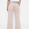 Khakihose mit niedriger Leibhöhe und Schlag Khakihose mit niedriger Leibhöhe und Schlag