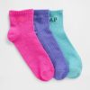 Kids Gap Logo Quarter Crew Socken (3er-Pack) Kids Gap Logo Quarter Crew Socken (3er-Pack)