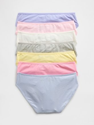 Kinder-Bikinislips mit Wochentagen (7er-Pack)