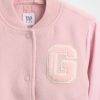 Kinder-Bomberjacke aus Wollmischung im College-Stil Kinder-Bomberjacke aus Wollmischung im College-Stil