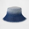 Kinder-Bucket-Hut aus Denim mit Farbverlauf Kinder-Bucket-Hut aus Denim mit Farbverlauf