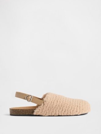 Kinder-Clogs aus Kunstfell