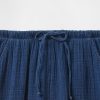 Kinder Crinkle Gauze Denim Baggy Pants Kinder Crinkle Gauze Denim Baggy Pants