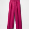 Kinder Crinkle Gauze Easy Wide Leg Hose Kinder Crinkle Gauze Easy Wide Leg Hose