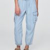 Kinder Denim Cargo Fallschirmhose Kinder Denim Cargo Fallschirmhose