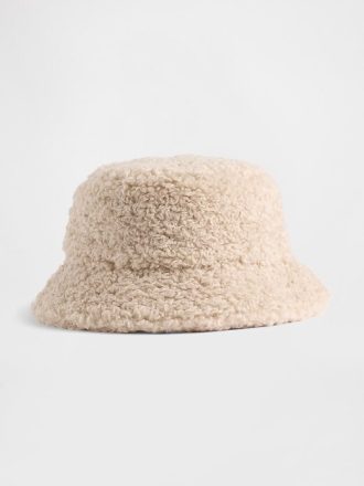 Kinder-Fischerhut aus recyceltem Sherpa