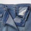Kinder Flare Jeans mit Wickelrock