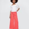 Kinder High Rise Stride Knöcheljeans mit weitem Bein Kinder High Rise Stride Knöcheljeans mit weitem Bein