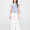 Kinder High Rise Stride Knöcheljeans mit weitem Bein Kinder High Rise Stride Knöcheljeans mit weitem Bein