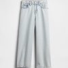 Kinder High Rise Stride Knöcheljeans mit weitem Bein Kinder High Rise Stride Knöcheljeans mit weitem Bein
