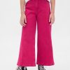 Kinder High Rise Stride Knöcheljeans mit weitem Bein Kinder High Rise Stride Knöcheljeans mit weitem Bein