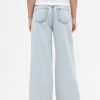 Kinder High Rise Stride Knöcheljeans mit weitem Bein Kinder High Rise Stride Knöcheljeans mit weitem Bein