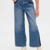 Kinder High Rise Stride Knöcheljeans mit weitem Bein Kinder High Rise Stride Knöcheljeans mit weitem Bein