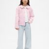 Kinder High Rise Stride Knöcheljeans mit weitem Bein Kinder High Rise Stride Knöcheljeans mit weitem Bein