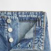 Kinder High Rise Stride Knöcheljeans mit weitem Bein Kinder High Rise Stride Knöcheljeans mit weitem Bein