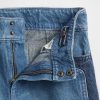 Kinder High Rise Stride Knöcheljeans mit weitem Bein Kinder High Rise Stride Knöcheljeans mit weitem Bein