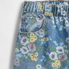 Kinder Jeans mit Blumenmuster und Baggy-Jeans Kinder Jeans mit Blumenmuster und Baggy-Jeans